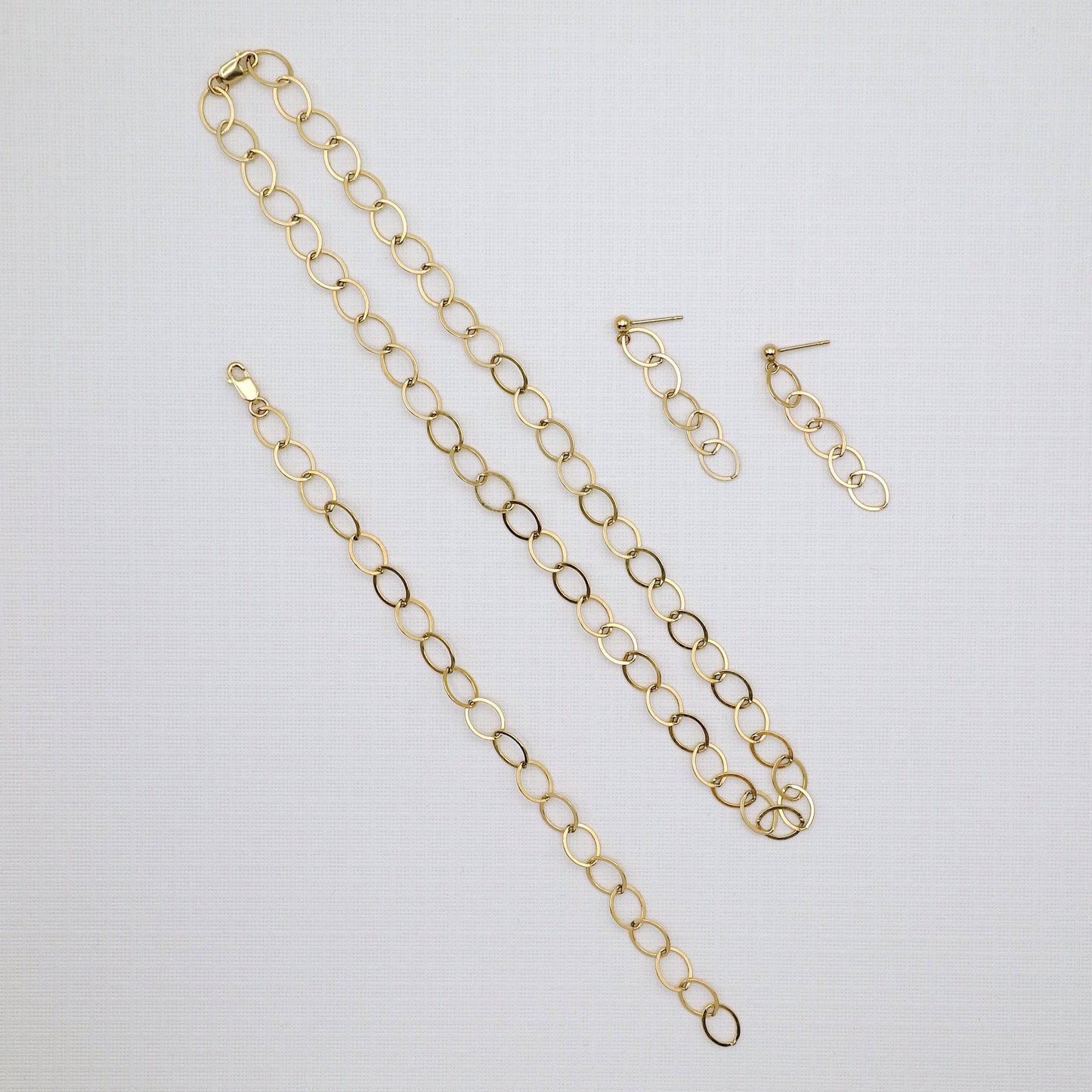 GRAND CABLE CHAIN NECKLACE - GOLD