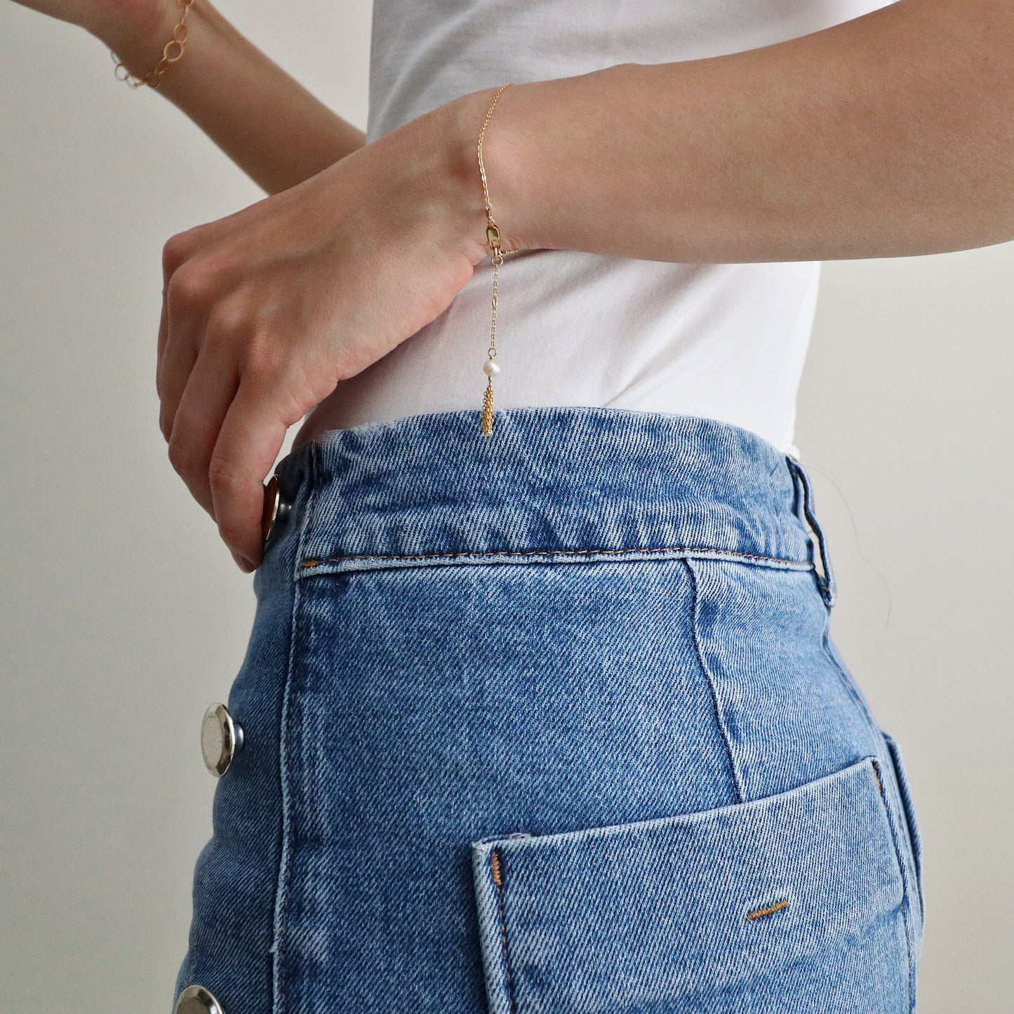 TASSEL BRACELET - GOLD