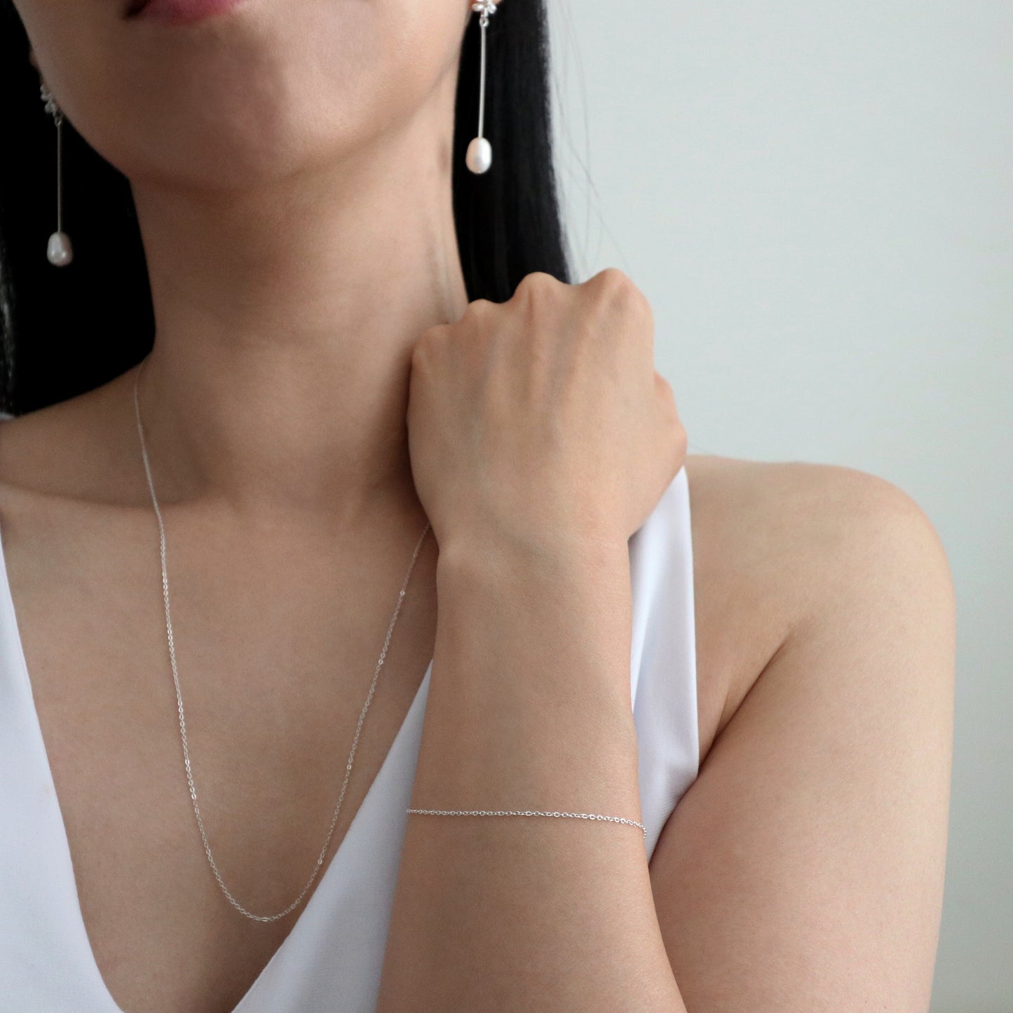 TASSEL BRACELET - SILVER