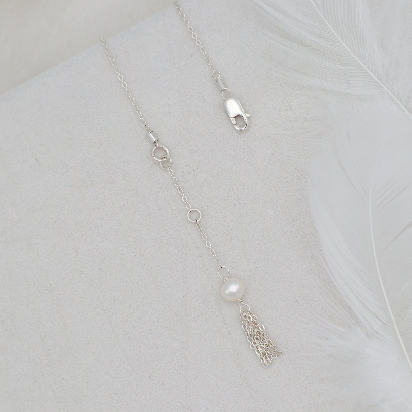 TASSEL BRACELET - SILVER