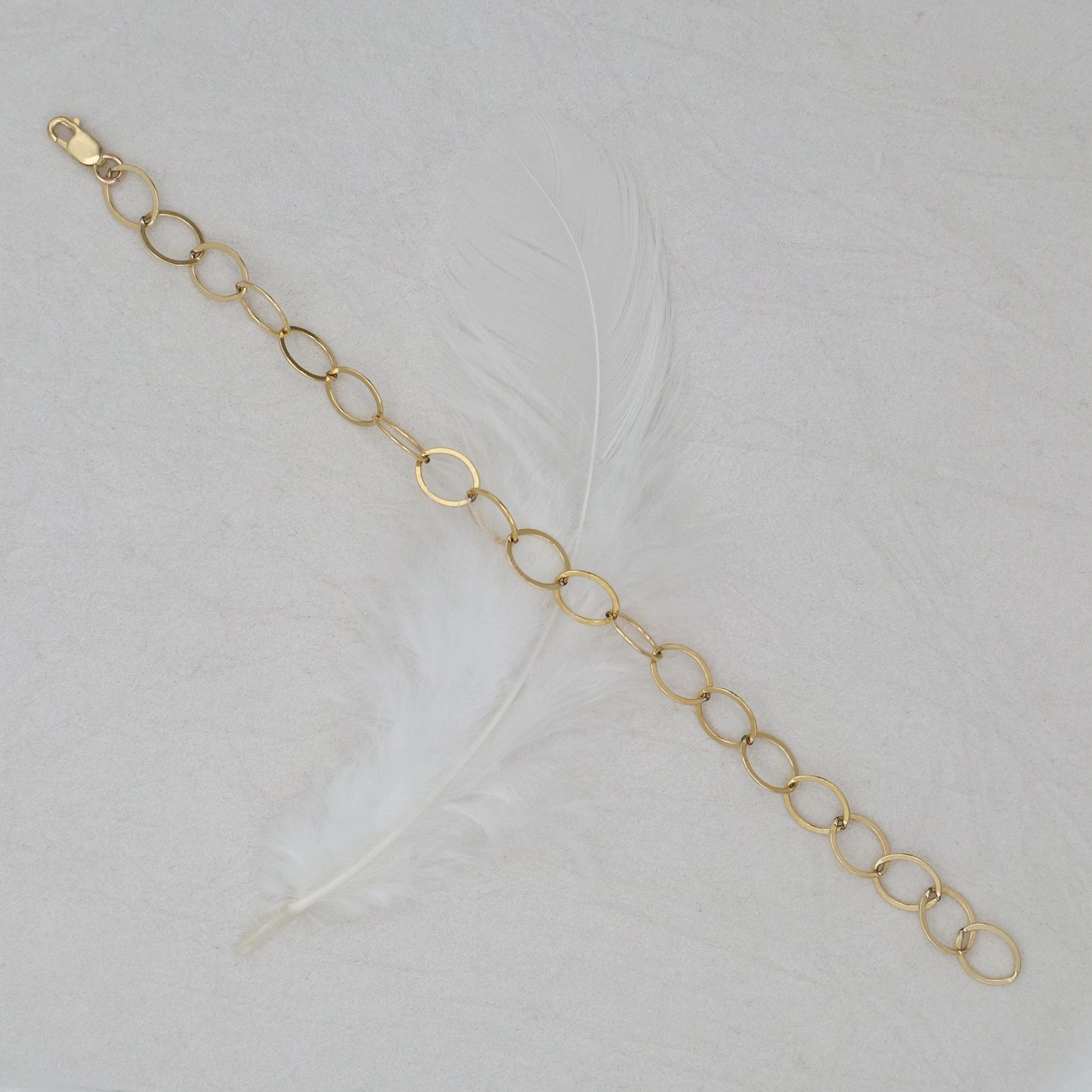 GRAND CABLE CHAIN BRACELET - GOLD