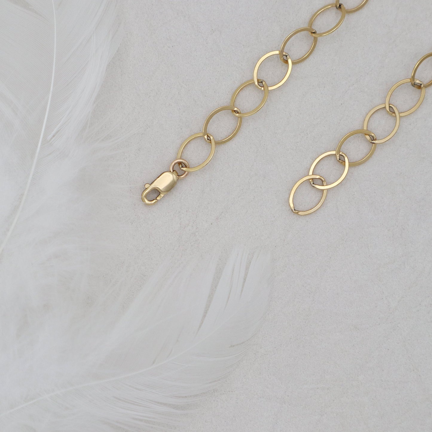 GRAND CABLE CHAIN BRACELET - GOLD