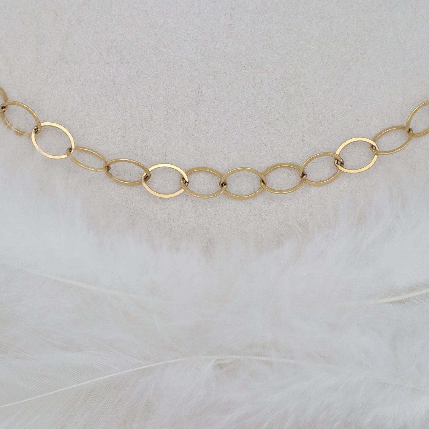 GRAND CABLE CHAIN NECKLACE - GOLD