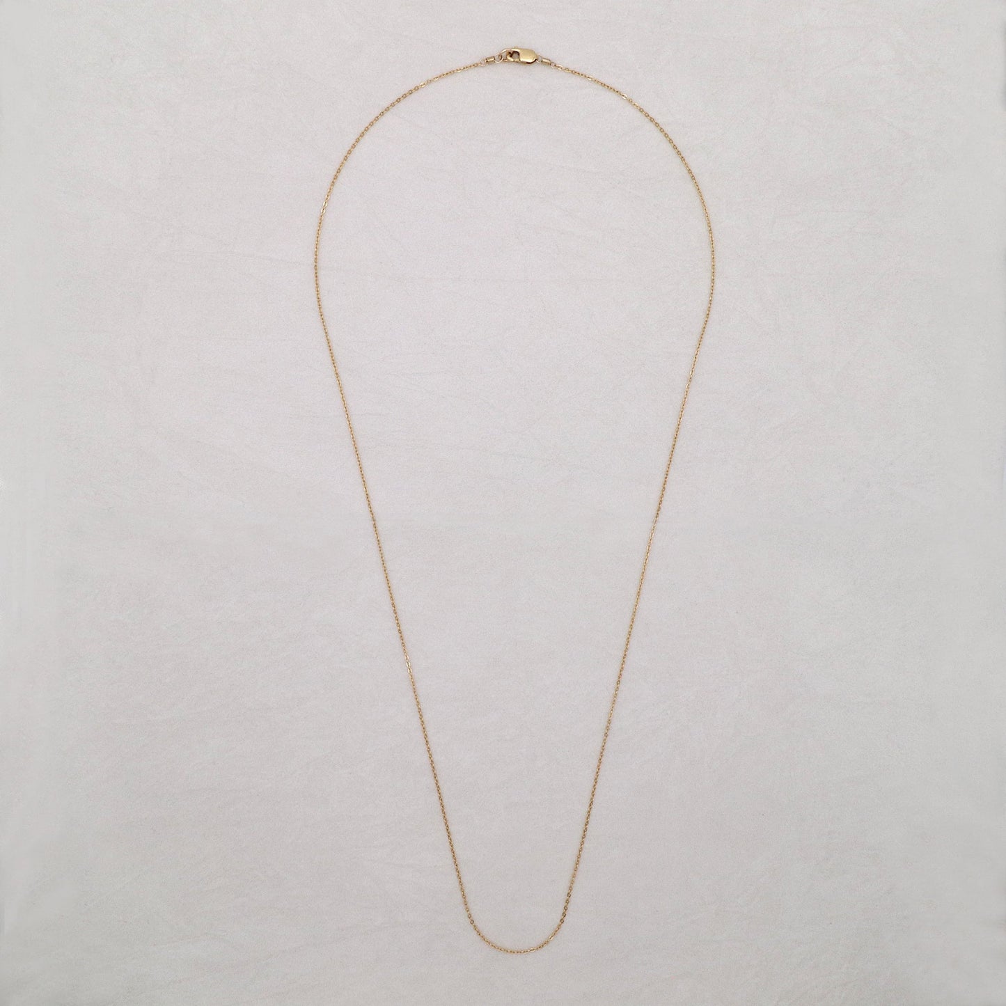 FEATHERWEIGHT LONG NECKLACE - GOLD