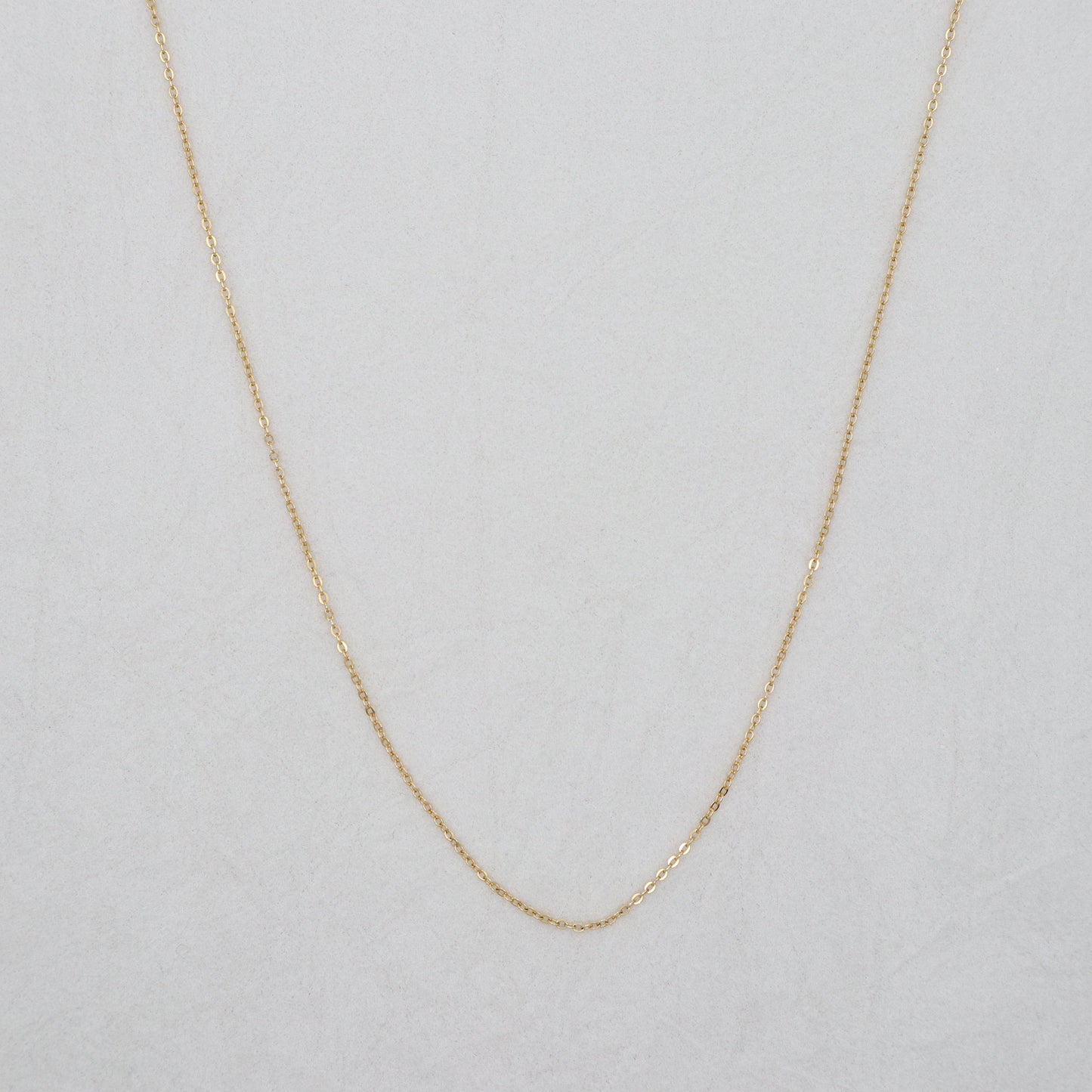 FEATHERWEIGHT LONG NECKLACE - GOLD