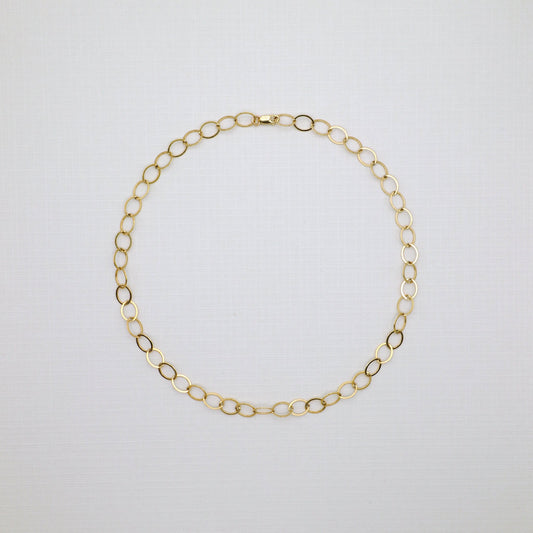 GRAND CABLE CHAIN NECKLACE - GOLD