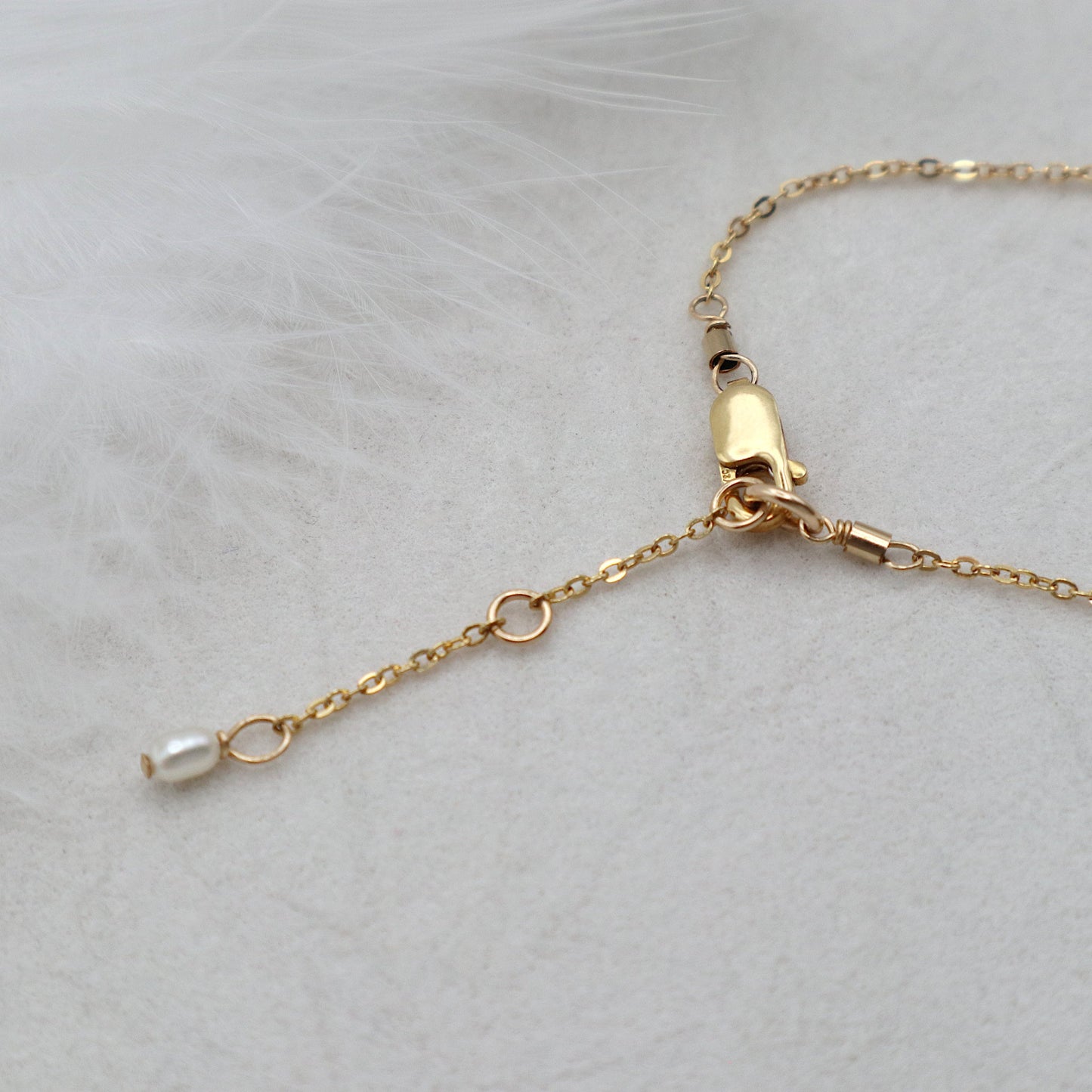MINI CROSS BRACELET - GOLD
