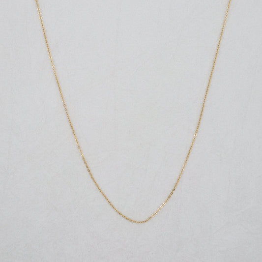 FEATHERWEIGHT LONG NECKLACE - GOLD